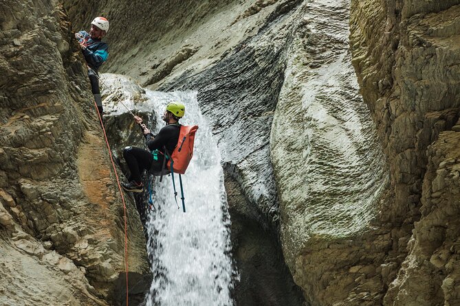 Beartooth Canyon- Half Day Canyoning Tour - Golden, BC - Three waterfalls, three wet rappels