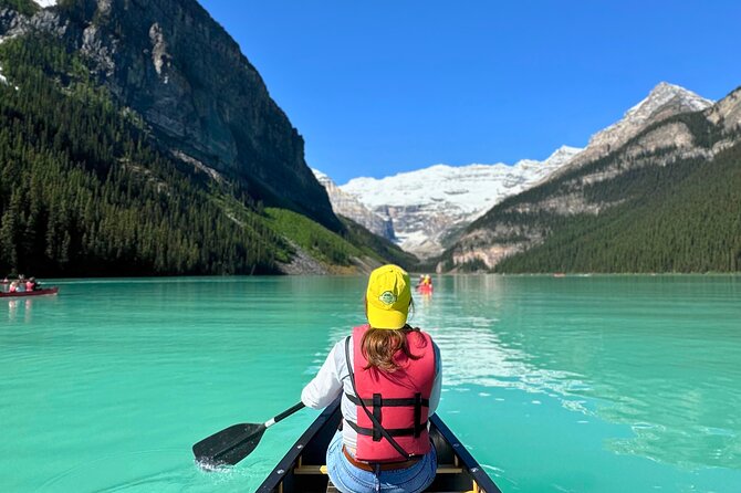 Best of Glaciers from Calgary/Canmore/Banff - Bow Lake: a calmer stop beside high peaks