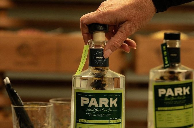Blend Your Own Gin Experience in Banff - The custom label makes the souvenir useful