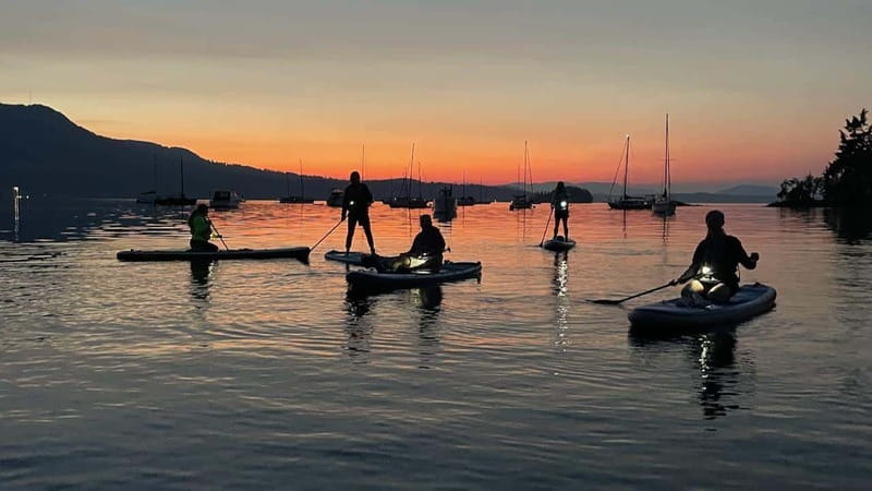 Brentwood Bay: Bioluminescence Tour - The first 20 minutes: safety, balance, and sunset