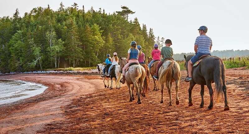 Brudenell: Family-Friendly Horse Ride goes on the Beach - What $47 buys you