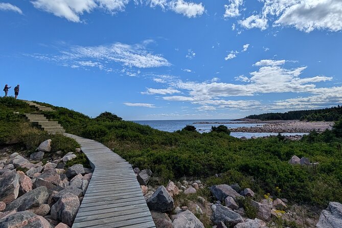 Cabot Trail Ingonish Beach & Green Cove Adventures in Cape Breton - Ingonish Beach, where fresh and salt water meet