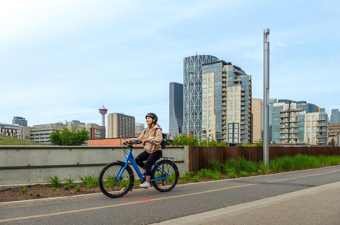 Calgary #1 Food Bike Tour: Taste Local And See The City By E-Bike - St. Patrick’s Island adds another river setting