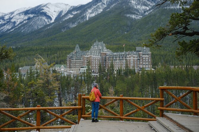 Calgary/Banff: Gondola, Upper Hot Spring, Bow Fall & Top 3 Lakes - Banff Upper Hot Springs is currently unavailable