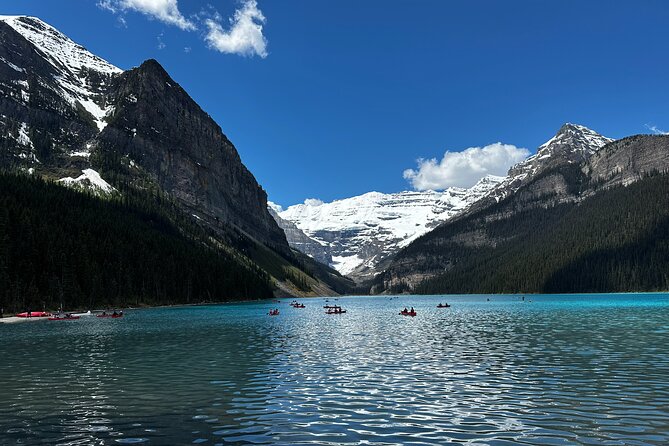 Calgary/Banff: Gondola, Upper Hot Spring, Bow Fall & Top 3 Lakes - Johnson Lake closes the loop with an easy walk