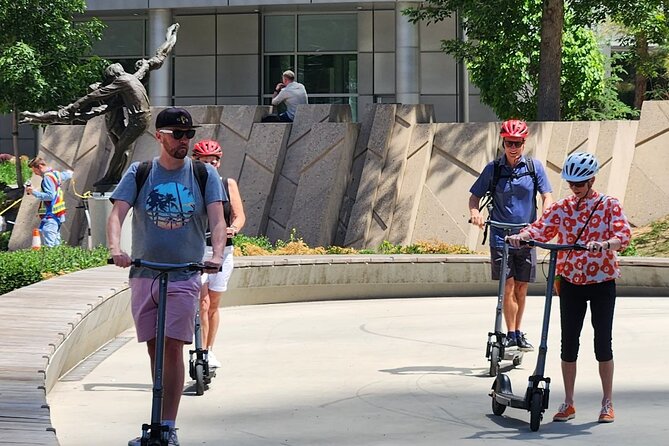 Calgary City Highlights 2 Hour E-Scooter Tour - The Bow and Calgary’s vertical skyline