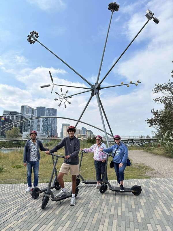Calgary: E-Scooter City Highlights Tour - What the guide adds to the ride