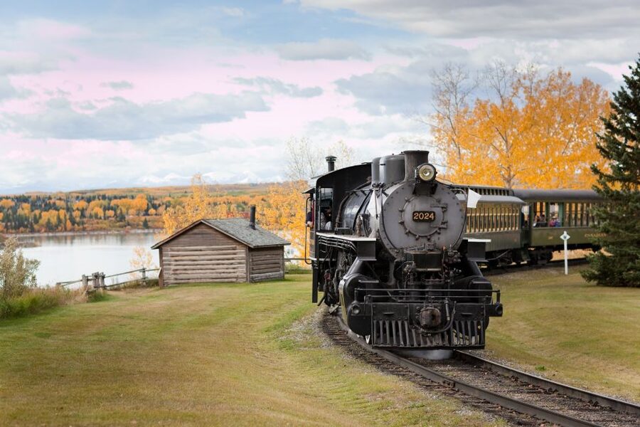 Calgary: Heritage Park Historical Village Admission Ticket - Ride the Steam Train, Wagons, and S.S. Moyie