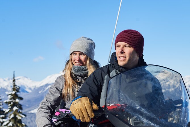 Callaghan Cruiser Snowmobile Tour - Getting dressed for a cold-weather engine ride
