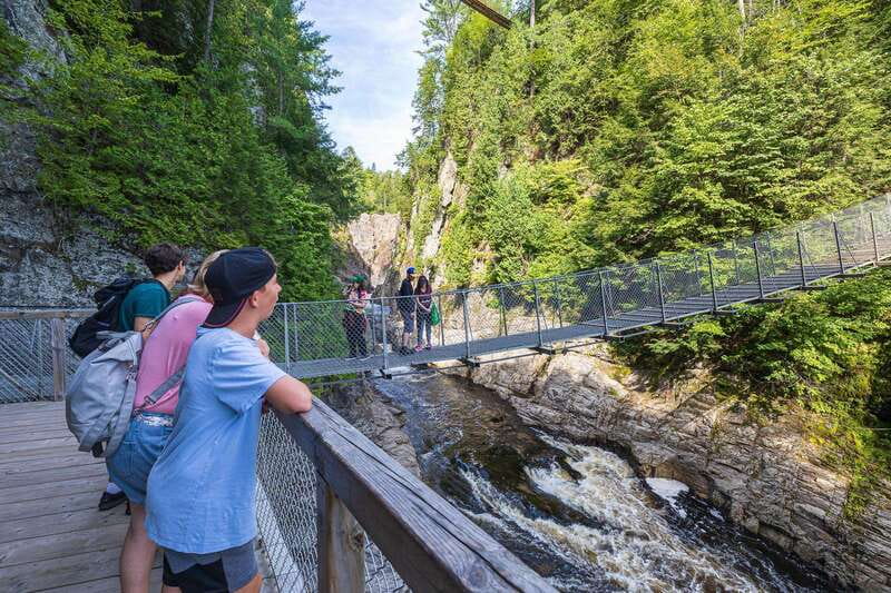 Canyon Sainte Anne: Air Canyon Ride with Park Entry - What the $21 Admission Includes