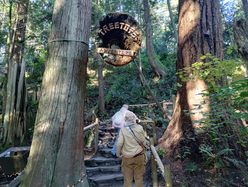 Capilano Suspension Br+Lake+Dam+Hachery/4in1/CAR/Small GROUP - Capilano Salmon Hatchery