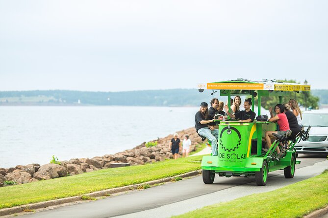 Charlottetown waterfront SOLAR PartyBike food & drink experience! - Key points to know before you pedal