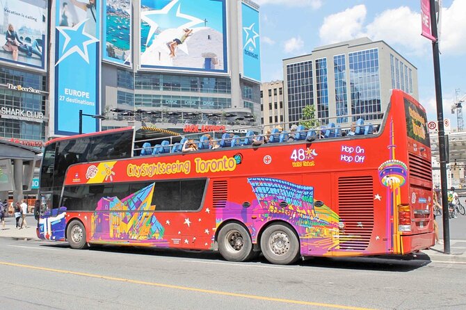 City Sightseeing Toronto Hop-On Hop-Off Bus Tour - The route from Sankofa Square to Yonge and Wellesley