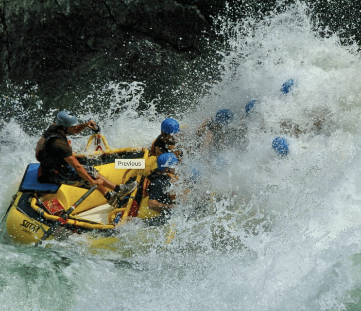 Clearwater BC Rafting with time for a waterfall Tour - What the $107 price gives you