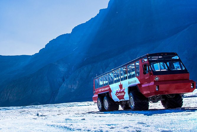 Columbia Icefield Glacier Adventure Day Tour from Calgary/ Banff - Crowfoot Glacier shows a changing mountain world