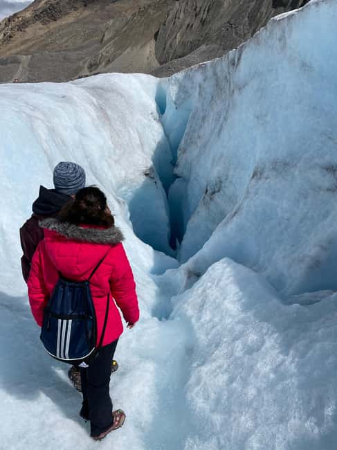 Columbia Icefield: Guided Glacier Hike - The short ride and the start of the hike