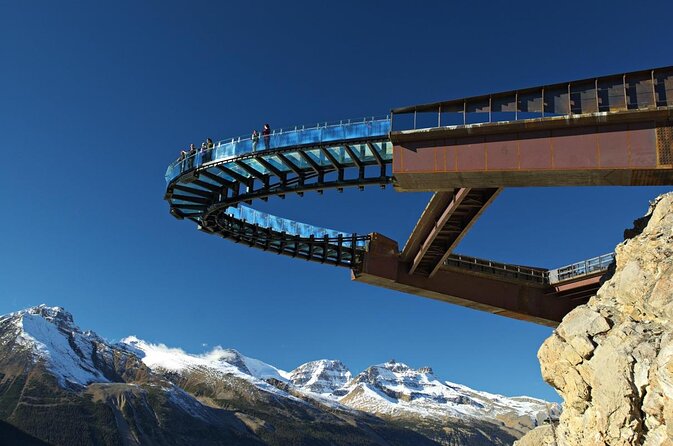Columbia Icefield Skywalk Admission - Discovery Vista and the glass floor