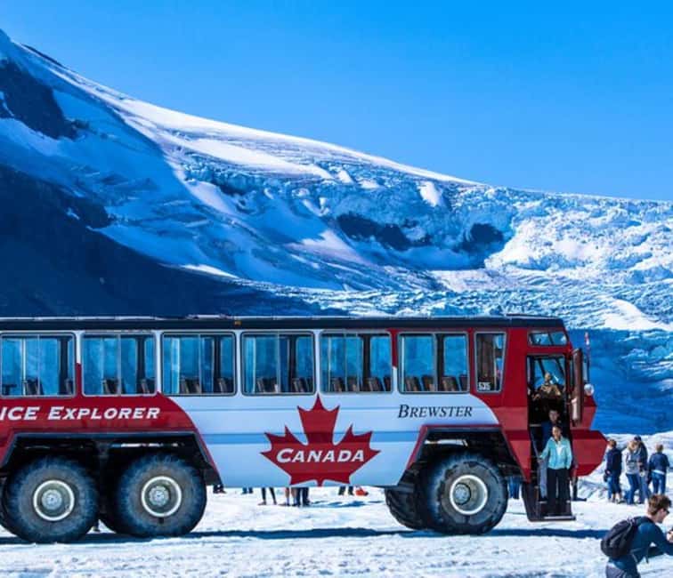 Columbia Icefield, Skywalk, Crowfoot Glacier, and Lakes Tour - A full day along the Icefields Parkway