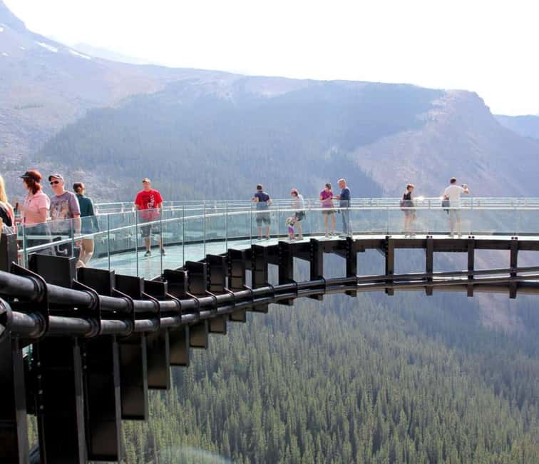 Columbia Icefield, Skywalk, Crowfoot Glacier, and Lakes Tour - Lake Louise starts the scenic parade