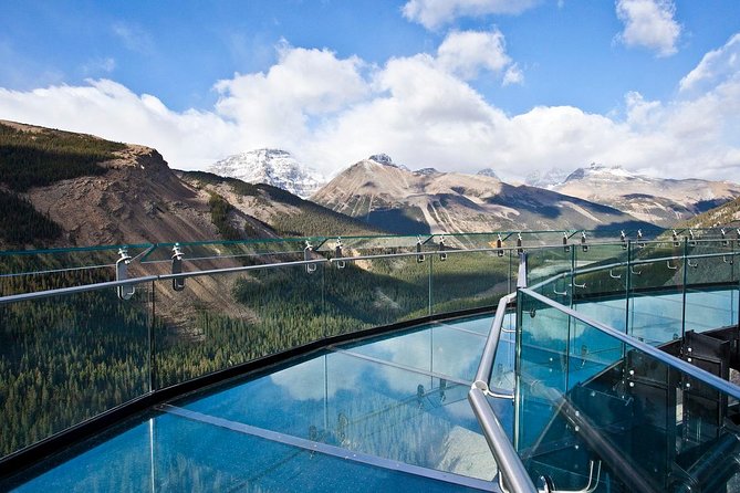 Columbia Icefield Tour with Glacier Skywalk from Banff - Riding the Ice Explorer onto the ice