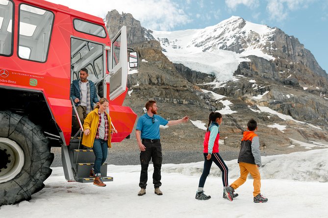 Columbia Icefield Tour with Glacier Skywalk - Riding the Ice Explorer to the Glacier