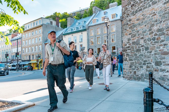Combo Historical and Food Tour of Old Quebec - La Fresque des Québécois sets the scene