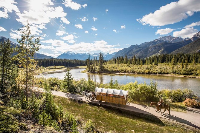 Covered Wagon Ride in Banff with Western Cookout - What happens at the Banff Trail Riders stables
