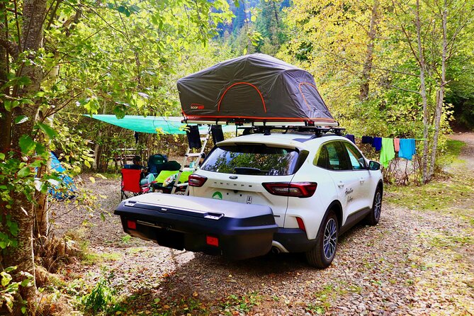 Daily RTT Rooftop Tent Rental in Metro Vancouver - Turning a car into camp in Surrey
