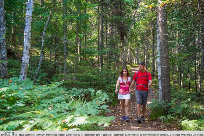 Day at Mont-Tremblant National Park - The Envol trail and the first big view