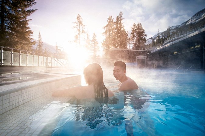 Day Tour to Banff Gondola Johnston Canyon Hiking Cave Basin - Bow Falls and Surprise Corner: short stops with strong views