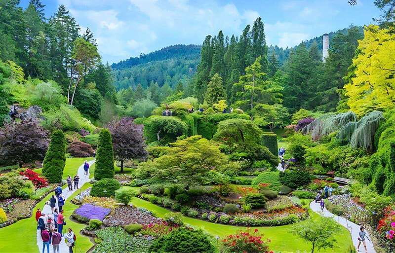 Day Trip from Vancouver to Victoria and Butchart Gardens - Victoria’s Mile 0 and the Empress Hotel