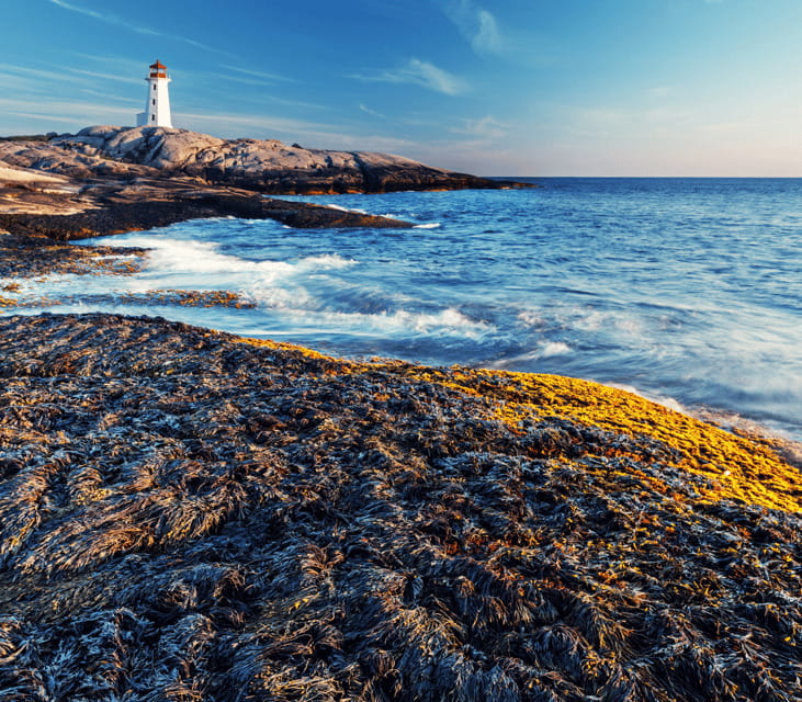 Discover Peggy's Cove: Private Journey from Halifax - First Look at Peggy’s Cove Lighthouse
