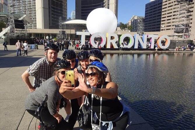Downtown Toronto Bike Tour - Sugar Beach and the waterfront