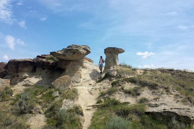Drumheller: Royal Tyrrell Museum, Hoodoos and Horseshoe Canyon - Willow Creek Hoodoos and Sandstone Pillars