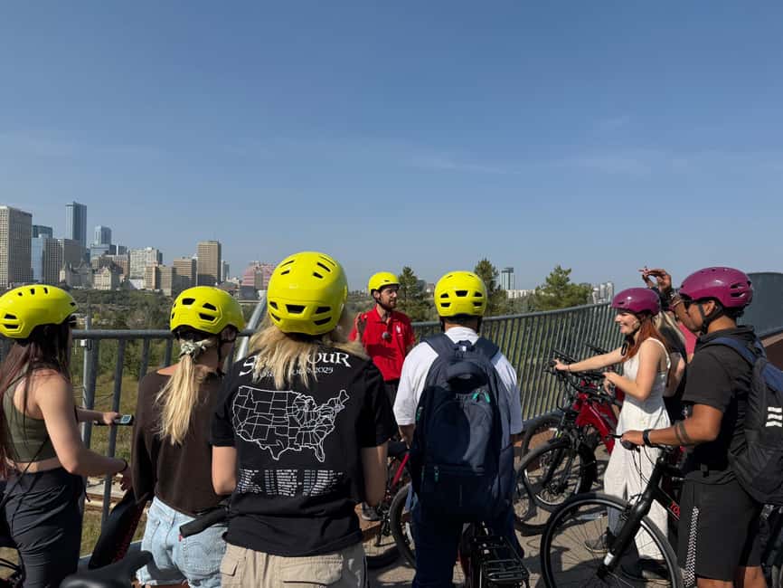Edmonton: City Bike Tour, Highlights and River Valley - A Local Café Break at the Right Time