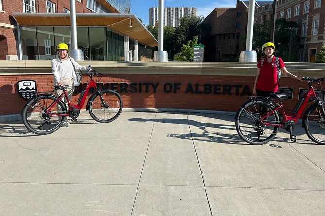 Edmonton City Highlights 3 Hour Bike Tour, E-Bike Upgrade Avail. - Riding through the river valley