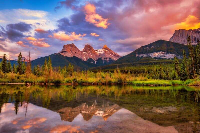 Emerald Lake,Lake Louise JohnstonCanyon&Banff Tour - Johnston Canyon and the Lower Falls