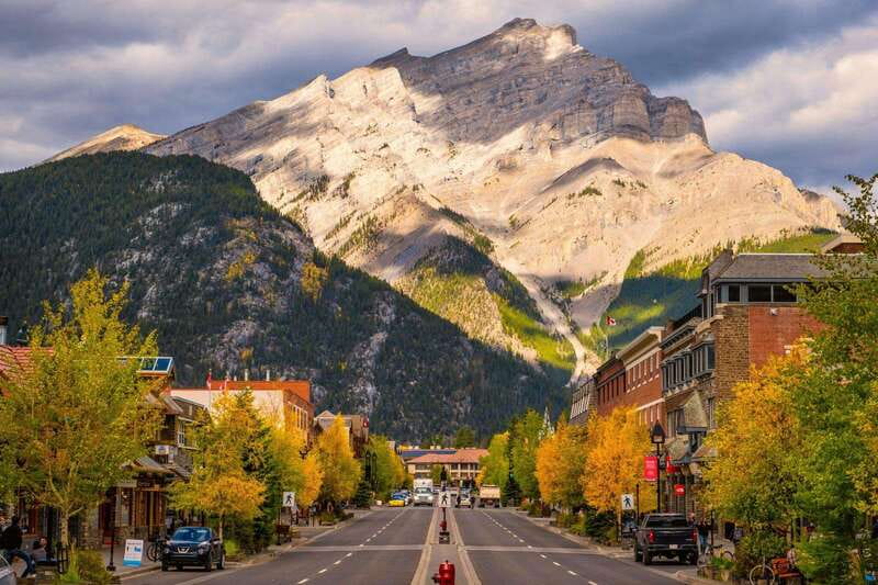 Emerald Lake,Lake Louise JohnstonCanyon&Banff Tour - Banff town at the end of the route