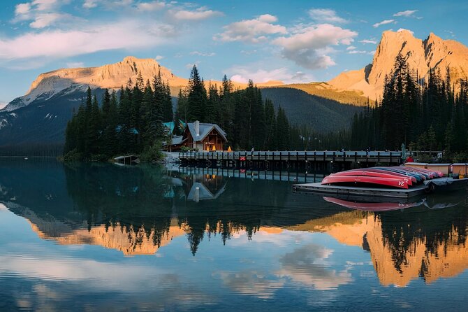 Emerald Lake,Natural Bridge, Wapta Falls & Takakkaw Falls in Yoho - Natural Bridge is short, strange, and worth the stop