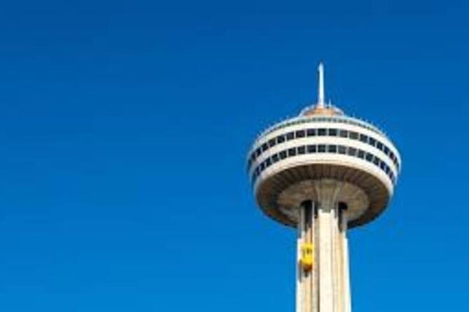 Epic Niagara Falls Private Tour w/ Tower, Journey & Boat Cruise - Skylon Tower for the big picture