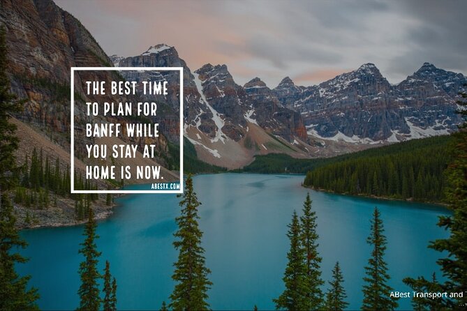 Experience Banff & Lake Louise | Moraine - PRIVATE DAY TOUR - What you are really paying for at $300 per person