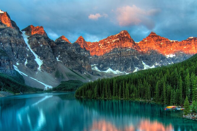 Experience Golden Hour at Moraine and Lake Louise - What the $149.11 price covers