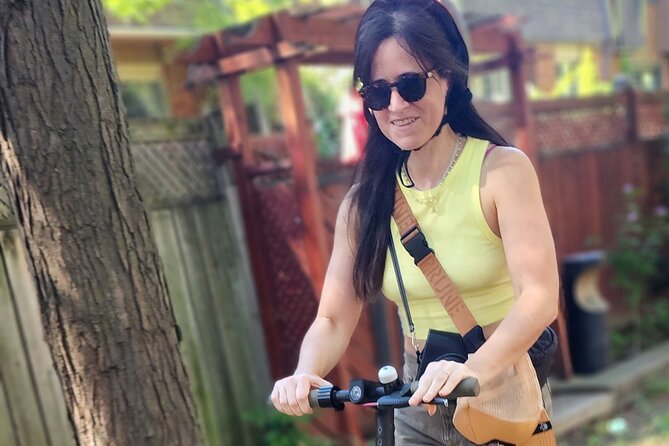 Experience Old Montreal on e-scooters with a local comedian - Following the Lachine Canal