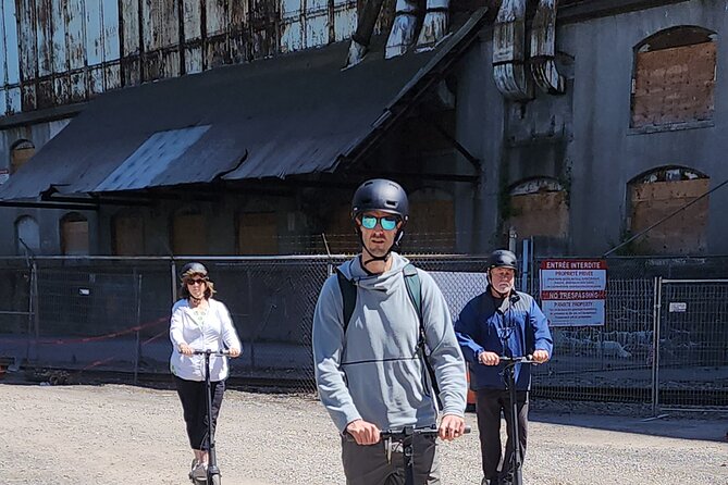 Experience Old Montreal on e-scooters with a local comedian - Bota Bota, Griffintown, and extra local pointers