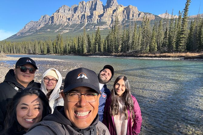 Explore 3 National Parks - Exclusive Small Group Tour - Castle Mountain on the drive
