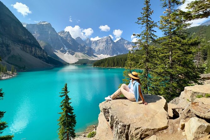 Explore Moraine Lake, Banff, Lake Louise & Minnewanka - Castle Mountain and the unnamed lake stop