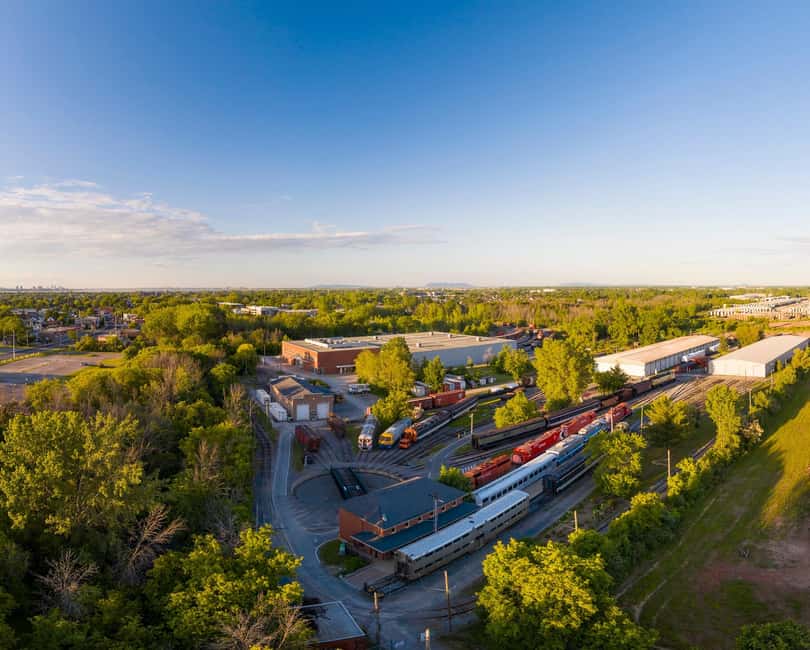 Exporail, the Canadian Railway Museum - Climb aboard locomotives, streetcars, and passenger cars