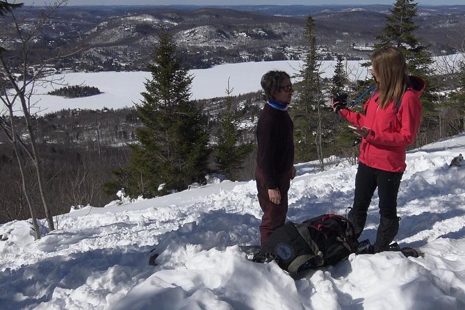 Fire Man Guided Snowshoe Tour in Mont-Tremblant - Nature facts, animal tracks, and Québécois stories