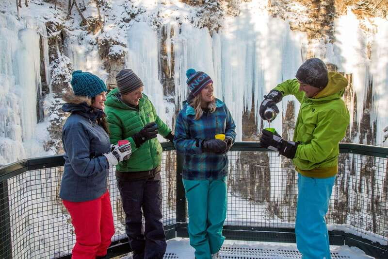 From Banff: Johnston Canyon Guided Icewalk - Why Johnston Canyon works so well in winter