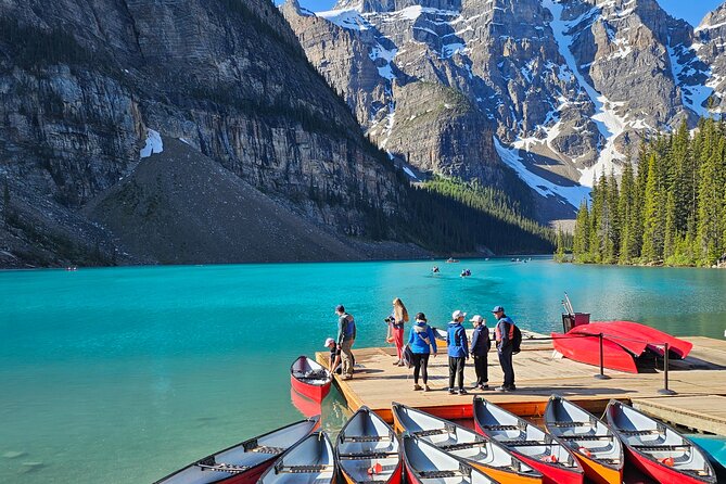 From Banff: Moraine Lake and Lake Louise Half Day Tour - The one-hour ride from Banff to Lake Louise